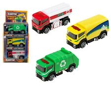 4" City Trucks Metal DieCast