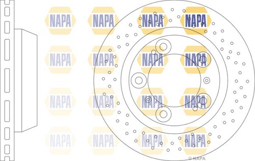 Brake disc rear - brake,