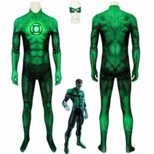Green Lantern Costume Cosplay Suit Hal Jordan