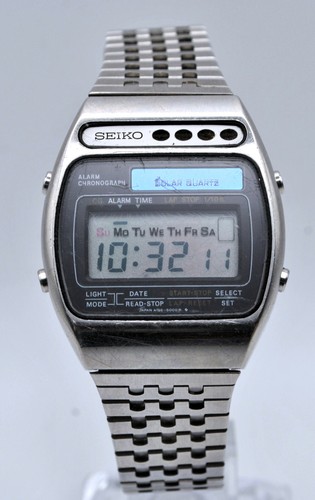 Seiko lcd solar - seiko,