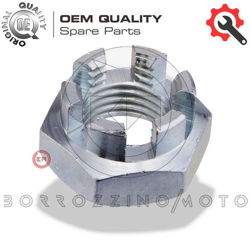 Rear wheel hub nut - nut, piaggio