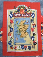 Scottish Souvenir Tea Towel