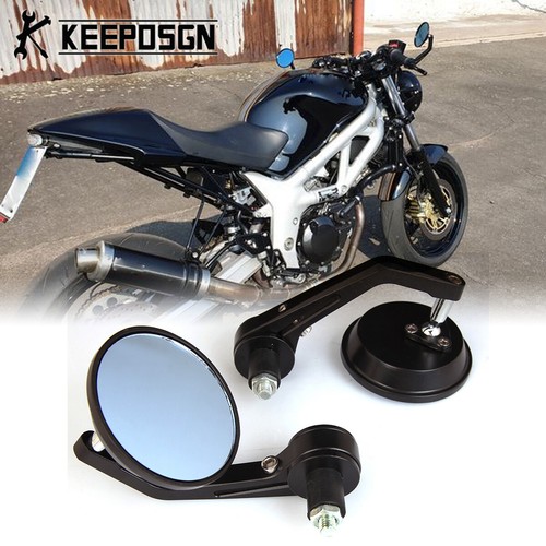 Round motorcycle bar end - motorcycle,