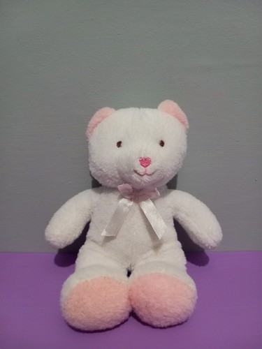 Small beautiful white and pink - white,