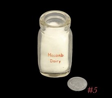 small mini DAIRY MILK BOTTLE