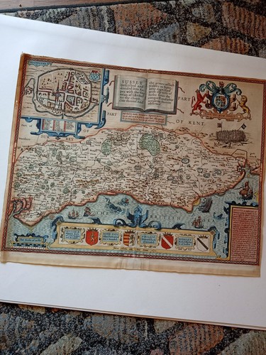 John speed sussex 1611 - john, speed,sussex,1611,first