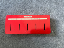 Vintage red thrift - thrift, box