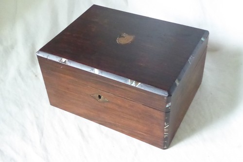 Victorian wooden trinket - victorian,