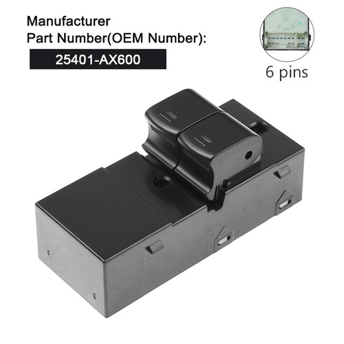 Front left driver power master - front,