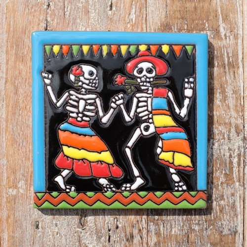 Mexican relief tile - mexican,