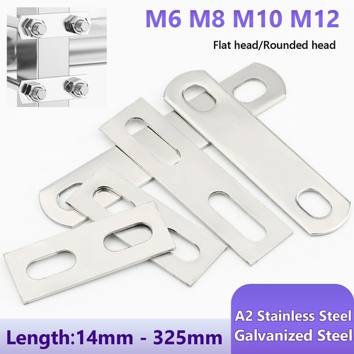 Bolt mounting plate double - u-bolt,