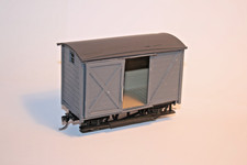7mm ft O-16.5 On30 Narrow Gauge freelance scratchbuilt  Goods luggage Van Kadee