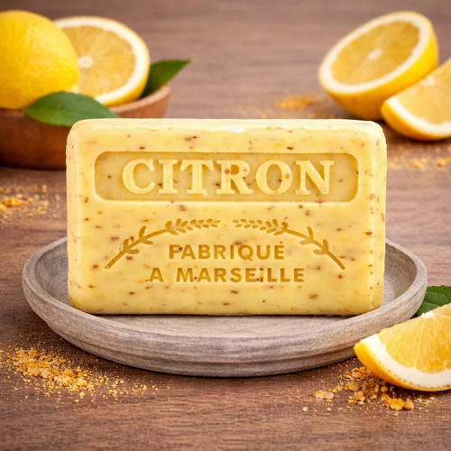 French soaps lemon savon - soaps, de