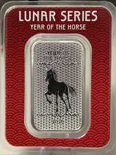 1oz 999 Fine Silver 2026 APMEX Year Of The Horse In T.E.P