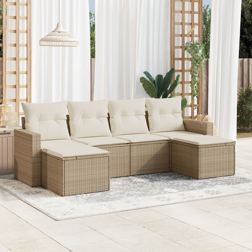 Garden sofa set beige - garden,
