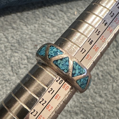 Navajo sterling silver inlaid - navajo,