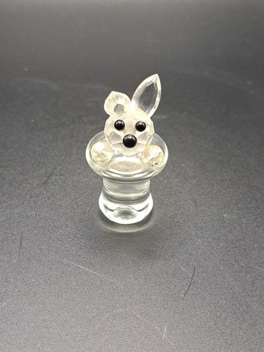 Miniature faceted crystal - miniature,