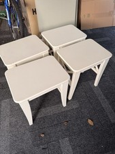 IKEA InGolf White Stool X 4