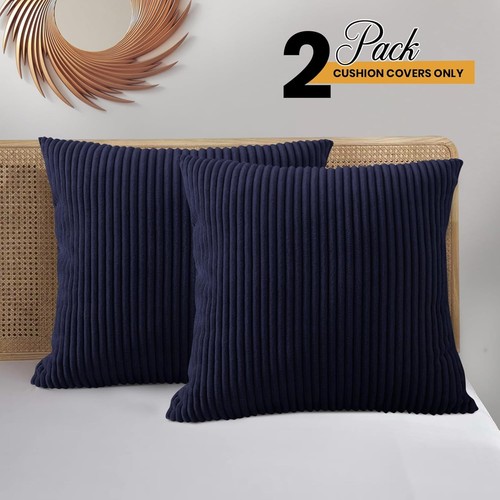 Pack velvet ribbed cushion - 2,