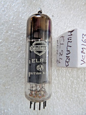 Mullard UK EL84 6BQ5  RX1 B8H MOT Glass  NOS Tube S AMPLITREX Test GM% 100 Sep25