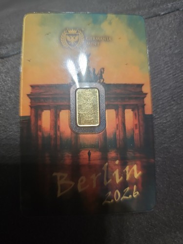 Berlin 2026 gold 24k - 1g,