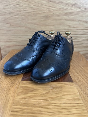 Tricker black leather full - leather,