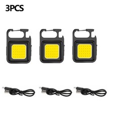 3 Pack x USB Rechargeable LED