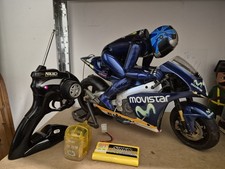 Rare Large RC MOVISTAR  Motorcycle  1/5 Scale  