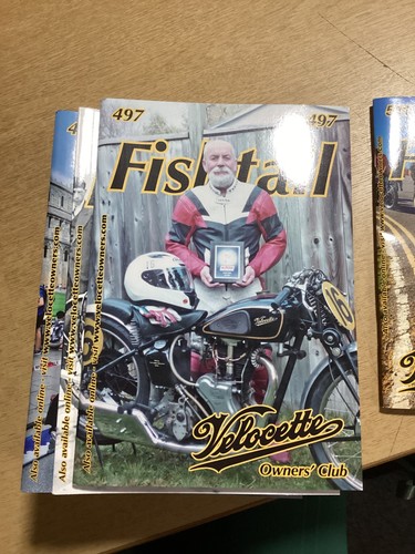Fishtail 497 velocette owners - 497,