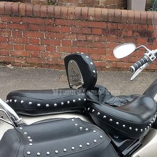 Studded driver rider backrest - driver,