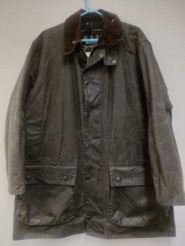 Barbour northumbria wax jacket - northumbria,