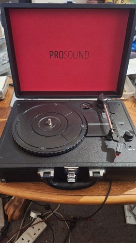 Prosound briefcase turntable - prosound,