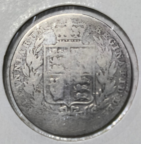 1850 half crown 925 sterling - crown,