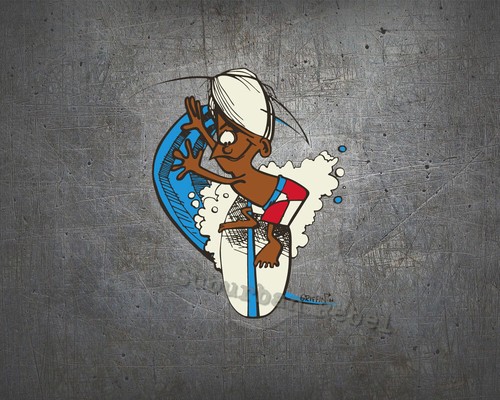 Surfer boy decal sticker - surfer,
