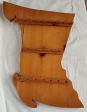 Varnished Pine Souvenir Spoon