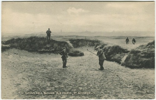 The famous hell bunker - famous, old
