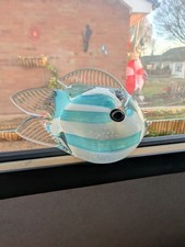 Vintage Handblown Glass Fish