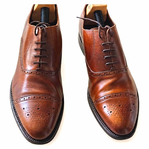 Barker men brown leather - men's,