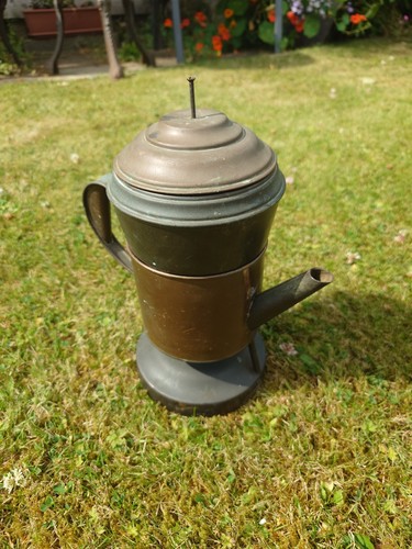 Antique copper and brass