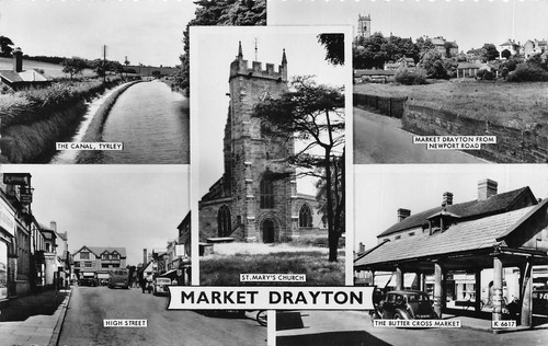 Market drayton shropshire - market,