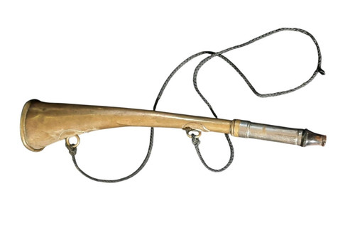 Brass signal horn wind - brass,