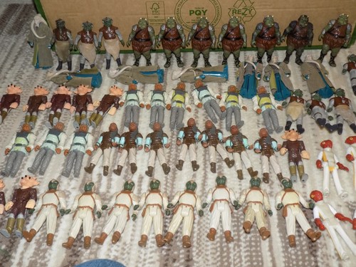 Vintage star wars - star, figures