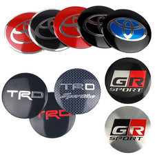 4x Car Wheel Center Hub Caps Sticker Car Wheel Rim Hubcap Badge Covers Stickers