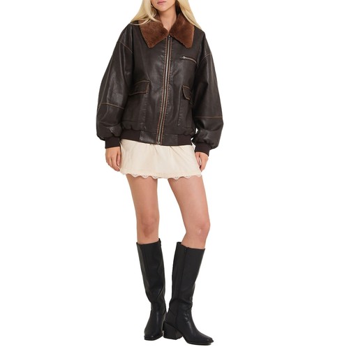 Women real leather - women, jacket