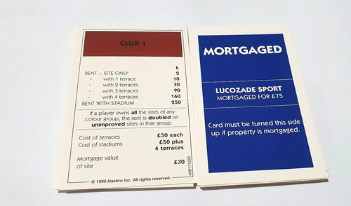 Full set monopoly deed - of, 28
