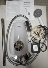 Aqualisa Aquastream Power Shower Thermostatic White & Chrome 4 Spray 813.40.21