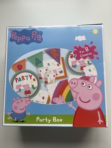 Peppa pig birthday party box - peppa,