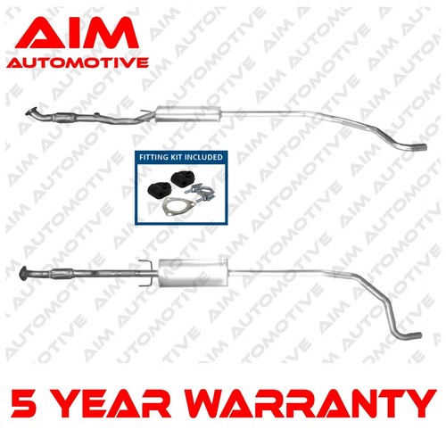 Exhaust pipe fitting kit - pipe,
