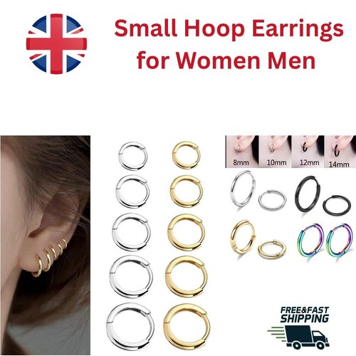 Pair hoop earrings - hoop,