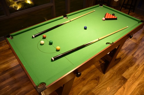 6ft foldable snooker pool - 6ft,